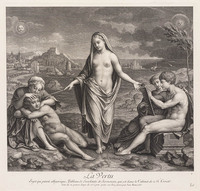 KG 14625
<br/>
Allegorie op de deugd
<br/>
<em>Haussart, Jean Baptist (1679/80-1749)</em>